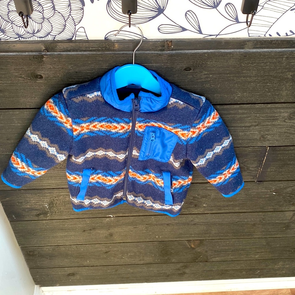 Tribal toddler fleece jacket baby Gap